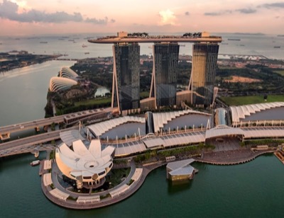 Singapore at night