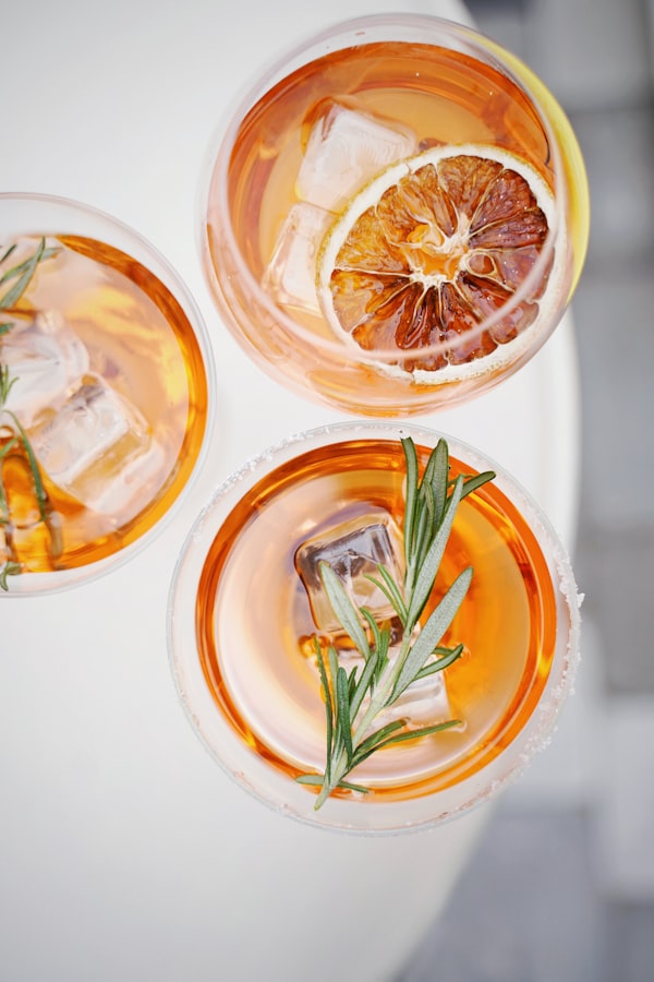 Herbal botanical cocktails