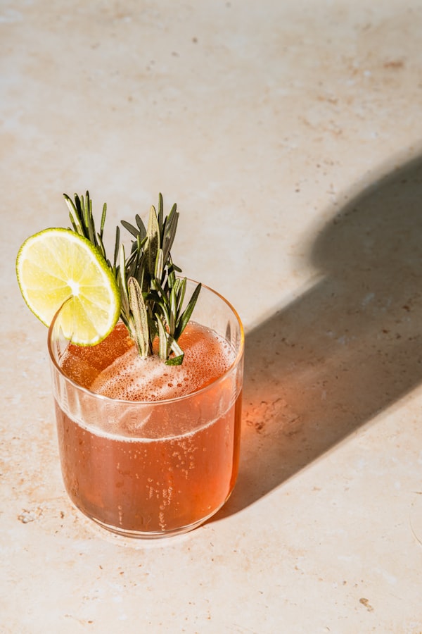Blended frozen cocktail